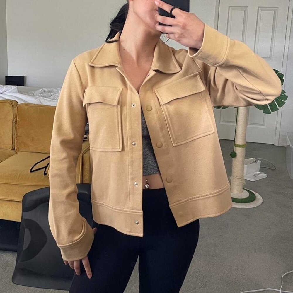 COS nude jacket size small - Picture 2 of 5